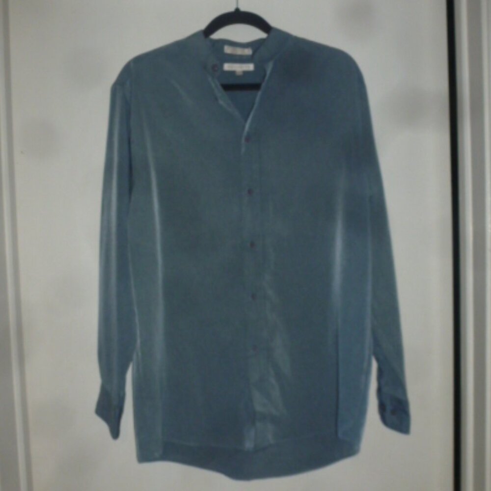 Elliott Men’s Dress Shirt – Vintage Gray – Size Medium